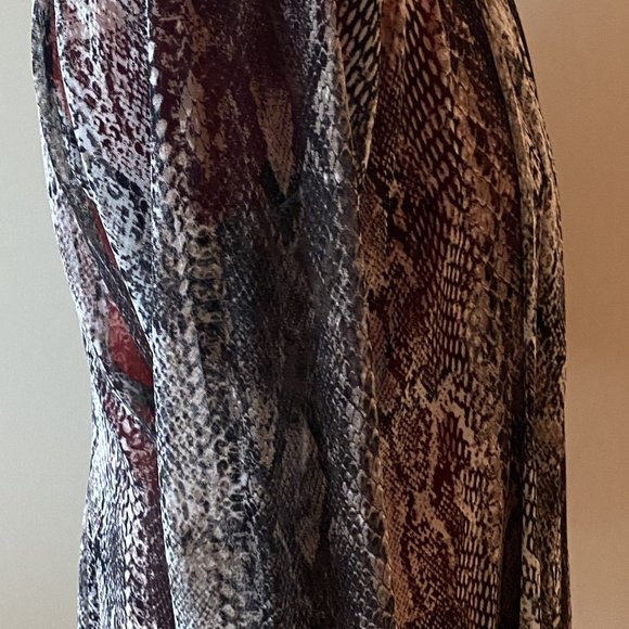 Python-Print Duster, Jostar, Size 3x - Picture 4 of 6